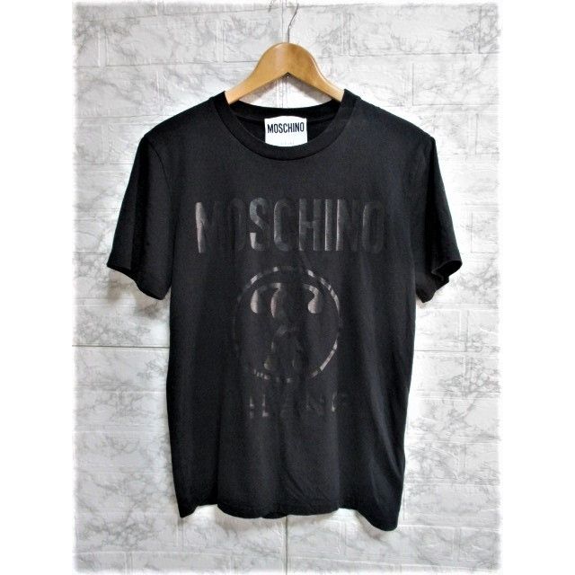 ☆MOSCHINO モスキーノ ロゴ プリント Tシャツ/メンズ☆国内正規品