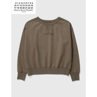 マルタンマルジェラ(Maison Martin Margiela)のMAISON MARGIELA コットン スウェットシャツ(スウェット)