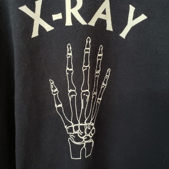 X-ray レントゲン　スウェット　トレーナー　2XL  ネイビートップス