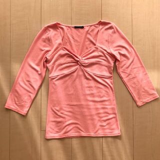 イング(INGNI)の【INGNI】ピンクのカットソー(Tシャツ(長袖/七分))