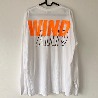 ウィンダンシー(WIND AND SEA)の【レアアイテム】WIND AND SEA ロンＴ オレンジ(Tシャツ/カットソー(七分/長袖))