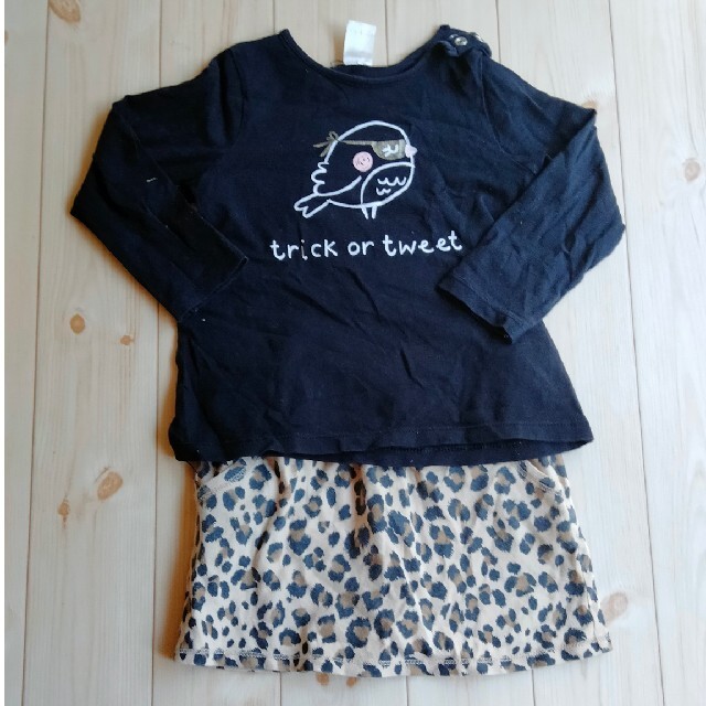 Old Navy(オールドネイビー)の上下セット キッズ/ベビー/マタニティのキッズ服女の子用(90cm~)(Tシャツ/カットソー)の商品写真