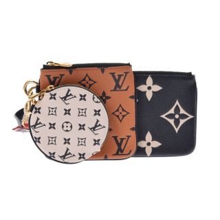 ヴィトン(LOUIS VUITTON) ヴェルニ ポーチ(レディース)(ブラック/黒色