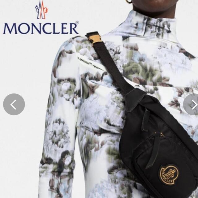 無料配達 MONCLER - モンクレール ウエストバッグ 新品 ボディーバッグ