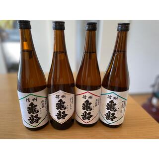信州亀齢 日本酒 4本セット 720ml(日本酒)