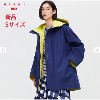 ユニクロ(UNIQLO)の【UNIQLO × MARNI】 ブロックテックハーフコート【ユニセックス】(マウンテンパーカー)