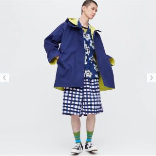 UNIQLO - 【UNIQLO × MARNI】 ブロックテックハーフコート【ユニ