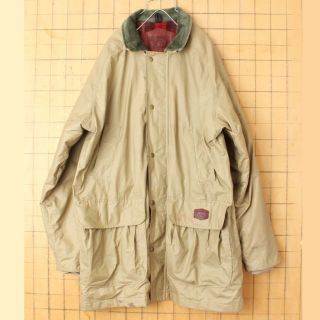 ウールリッチ(WOOLRICH)の70s80s USA製ウールリッチ レインコート Mベージュアウトドア aw46(その他)