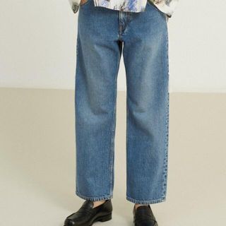 コモリ(COMOLI)のURU COTTON DENIM (VINTAGE WASH) 6 POCKET(デニム/ジーンズ)