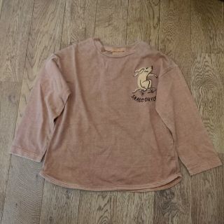 ザラキッズ(ZARA KIDS)のna様専用ページ【ZARA☆新品】98センチ　薄手ロンTくすみカラーブラウン(Tシャツ/カットソー)