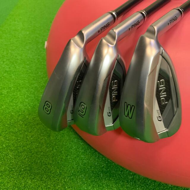 PING G425アイアン #8・#9・W 3本セット お気に入り 51.0%OFF