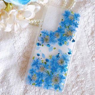 全機種対応♡紫陽花たっぷりスマホケース♡huawei AQUOS GALAXY(Androidケース)