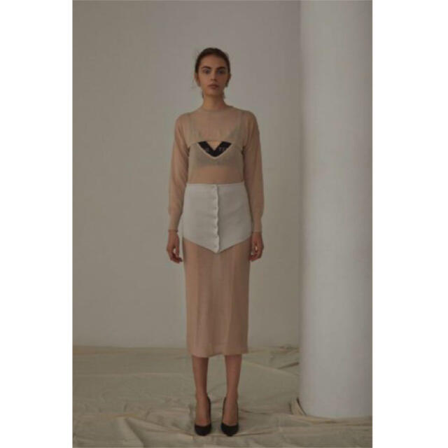 コンタクト TAN / SHEER COTTON ボレロとドレスのセット | binkdesign.com