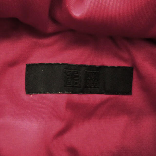 UNIQLO(ユニクロ)のユニクロ UNIQLO ダウンベスト フーディー ピンク S レディースのジャケット/アウター(ダウンベスト)の商品写真