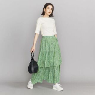 ビューティアンドユースユナイテッドアローズ(BEAUTY&YOUTH UNITED ARROWS)のBEAUTY&YOUTH🍀ティアードスカート(ロングスカート)