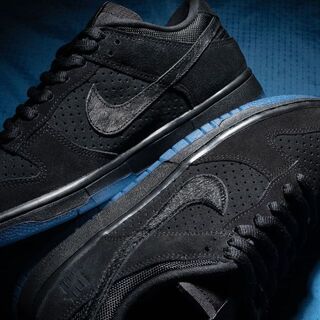 UNDEFEATED - 26.5cm NIKE DUNK LOW BLACK UNDEFEATED