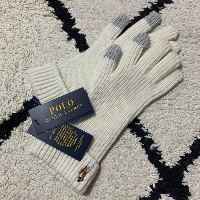 POLO RALPH LAUREN(ポロラルフローレン)のポロラルフローレン　手袋 レディースのファッション小物(手袋)の商品写真