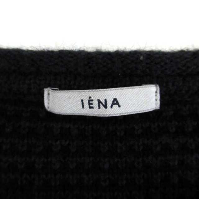 IENA(イエナ)のイエナ IENA ニット セーター 長袖 ラウンドネック ボーダー柄 ウール混 レディースのトップス(ニット/セーター)の商品写真