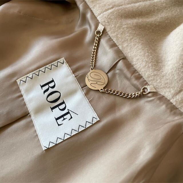 ROPE’(ロペ)のロペ　ロングコート　ライトベージュ レディースのジャケット/アウター(ロングコート)の商品写真