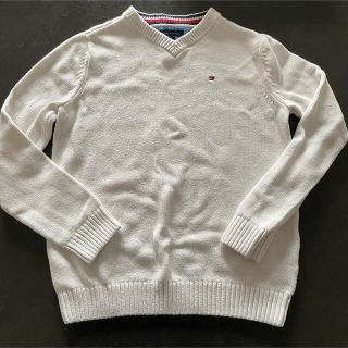 トミーヒルフィガー(TOMMY HILFIGER)のTommy Hilfiger セーター　長袖　白(ニット/セーター)