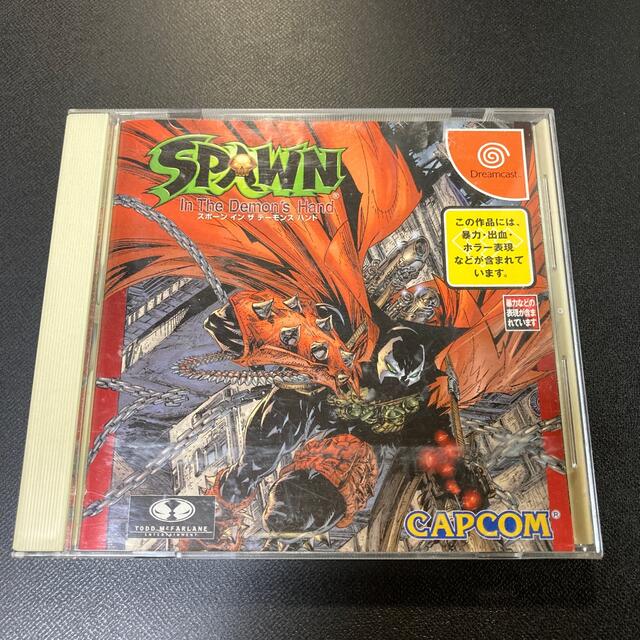 CAPCOM(カプコン)のドリームキャスト SPAWN In The Demon‘s Hand スポーン エンタメ/ホビーのゲームソフト/ゲーム機本体(家庭用ゲームソフト)の商品写真