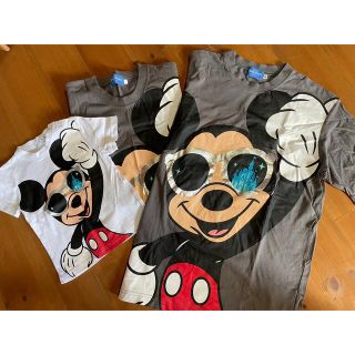 ディズニー(Disney)のディズニー　Tシャツ　親子ペア(Tシャツ(半袖/袖なし))