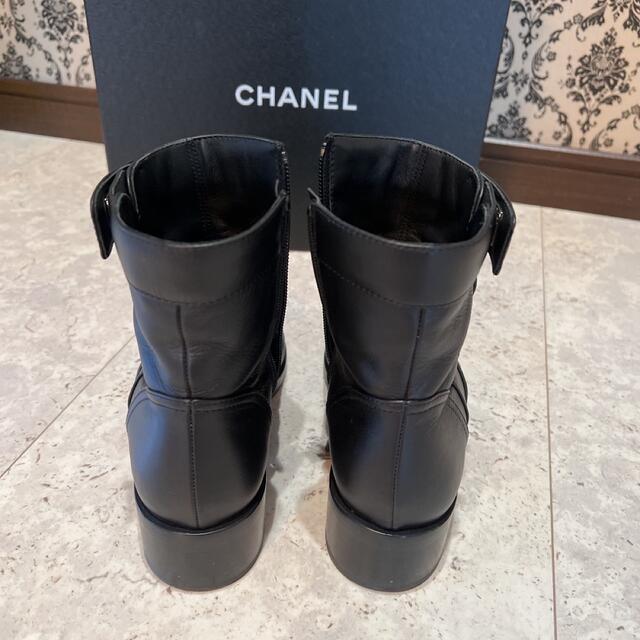 CHANEL ターンロック　ショート　ブーツ　size 37 1/2