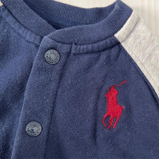 Ralph Lauren(ラルフローレン)のベビー　アウター　羽織り　裏起毛　POLO キッズ/ベビー/マタニティのベビー服(~85cm)(ジャケット/コート)の商品写真