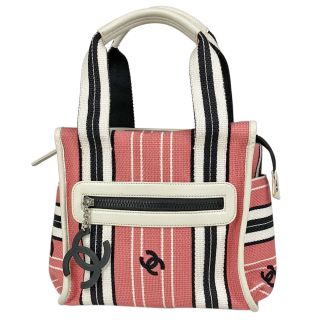 シャネル(CHANEL)のシャネル ココマーク ハンドバッグ レディース 【中古】(ハンドバッグ)