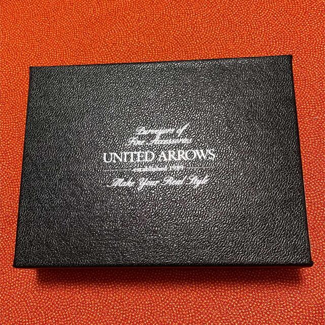 UNITED ARROWS(ユナイテッドアローズ)のユナイテッドアローズ カードケース 名刺入れ ベージュ メンズのファッション小物(名刺入れ/定期入れ)の商品写真