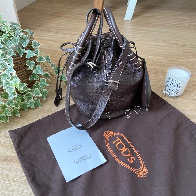 TOD'S - TOD'S トッズ ミニバケットバッグ ショルダー ハンドバッグ 美