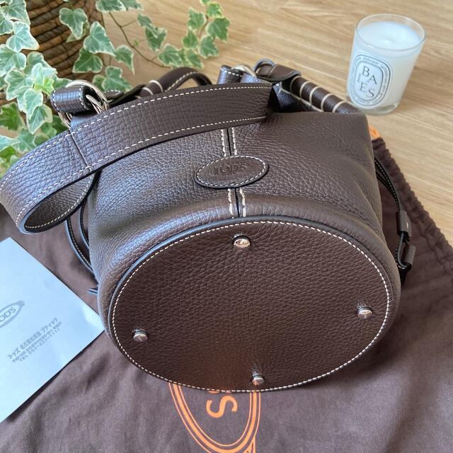TOD'S - TOD'S トッズ ミニバケットバッグ ショルダー ハンドバッグ 美