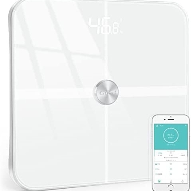 【新品】体重計 iPhone/Android スマホデータ管理 Gifort スマホ/家電/カメラの美容/健康(体重計/体脂肪計)の商品写真
