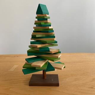 CALM TREE （ポプラ）木製 クリスマスツリー(置物)