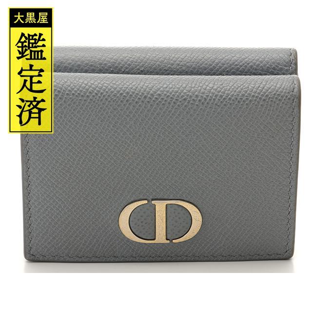 Dior - Dior 30モンテーニュ グレー GP カーフ 三つ折り財布【430】の通販 by 質屋 大黒屋 ラクマ店｜ディオールならラクマ