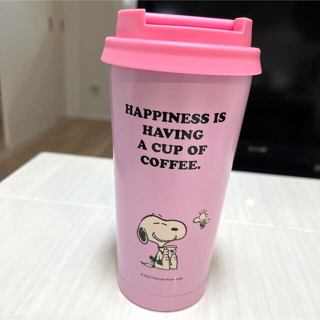 【新品】スターバックス　スヌーピー　ステンレスToGo PEANUTS ピンク