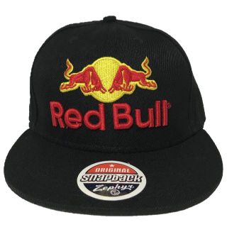 Zephyr Red bull ゼファー  スナップバックキャップ  ブラック