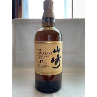 サントリー(サントリー)のサントリー シングルモルト ウイスキー 山崎 12年 700ml 旧品(ウイスキー)