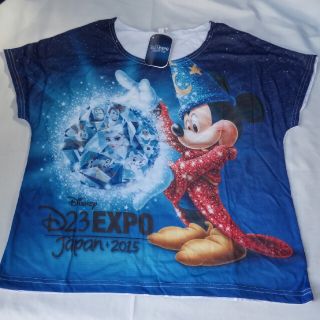 ディズニー(Disney)のレディースTシャツ「D23 EXPO Japan2015」M(その他)