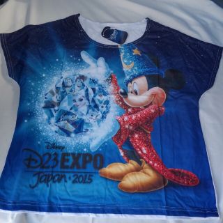 ディズニー(Disney)のレディースTシャツ「D23 EXPO Japan 2015」L(その他)