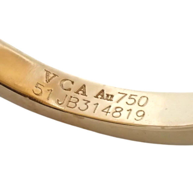 Van Cleef & Arpels(ヴァンクリーフアンドアーペル)のヴァンクリーフ＆アーペルリング・指輪 フリヴォル アントレ レ ドア リング K18 イエローゴールド YG ダイヤモンド ゴールド金 40802032445 レディースのアクセサリー(リング(指輪))の商品写真