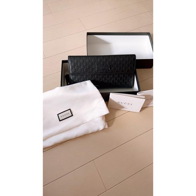 お礼や感謝伝えるプチギフト Gucci - GUCCI グッチ 449364 三つ折り長