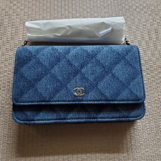 シャネル(CHANEL)の新作 CHANEL デニム チェーンウォレット(財布)