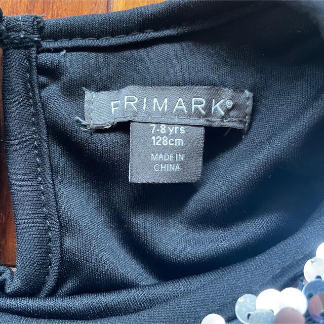 PRIMARK(プライマーク)のスパンコール　ドレス　7-8歳用　128cm キッズ/ベビー/マタニティのキッズ服女の子用(90cm~)(ワンピース)の商品写真