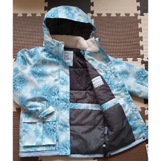 サイズ140 女児 スキースーツ 上下セット スノーウェア 防寒着 新品