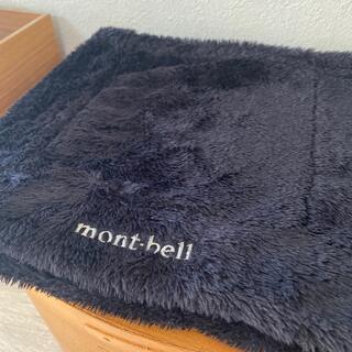 mont bell - 美品 モンベル ネックウォーマー ブラックの通販 by