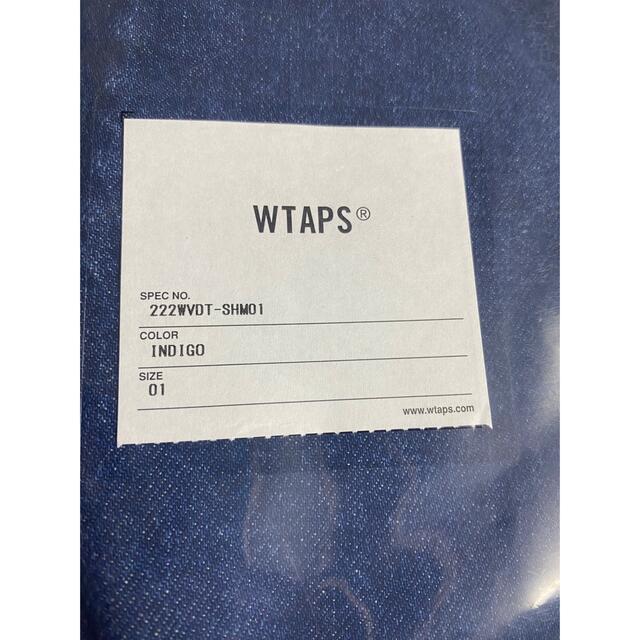 W)taps(ダブルタップス)の22AW WTAPS WCPO 01 LS COTTON DENIM S メンズのトップス(シャツ)の商品写真