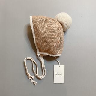 briar baby Dulcet Pom Bonnet Silk-Lined(帽子)