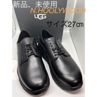 エヌハリウッド(N.HOOLYWOOD)のN.HOOLYWOOD×UGG レザーシューズ　新品　27㎝　厚底(ドレス/ビジネス)