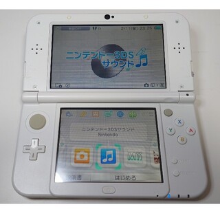 ニンテンドー3DS(ニンテンドー3DS)のNew 3DS LL ホワイト(携帯用ゲーム機本体)